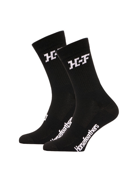 Horsefeathers Detské technické funkčné ponožky Jam Long - black