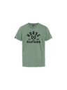 Horsefeathers Detské tričko Pedal - iceberg green