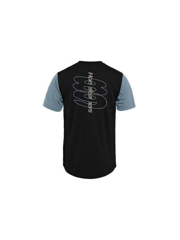 Horsefeathers Cyklístické tričko Fury - black/citadel