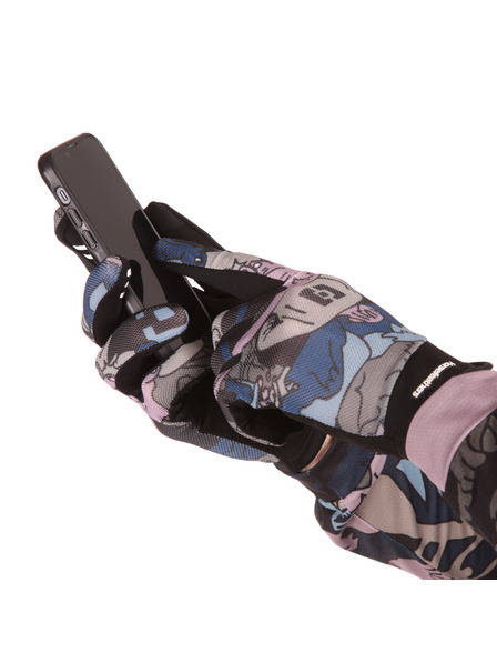 Horsefeathers Cyklistické rukavice Digger - doodle