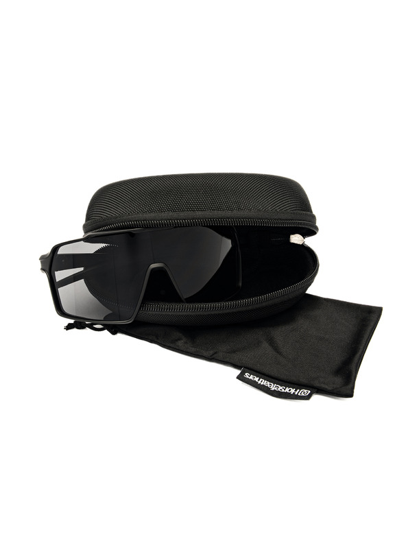 Horsefeathers Cyklistické okuliare Neutron - matt black/smoke