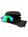 Horsefeathers Cyklistické okuliare Proton - matt black/mirror green