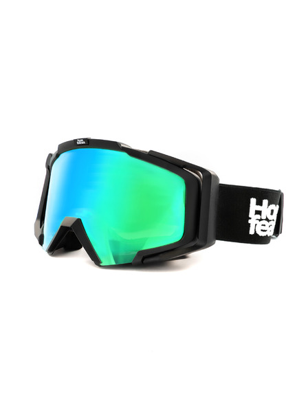 Horsefeathers MTB okuliare Patriot - black/mirror green
