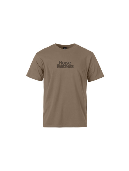 Horsefeathers Tričko Strict - fossil