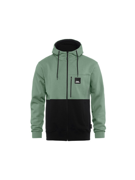 Horsefeathers Mikina Vick - iceberg green/black