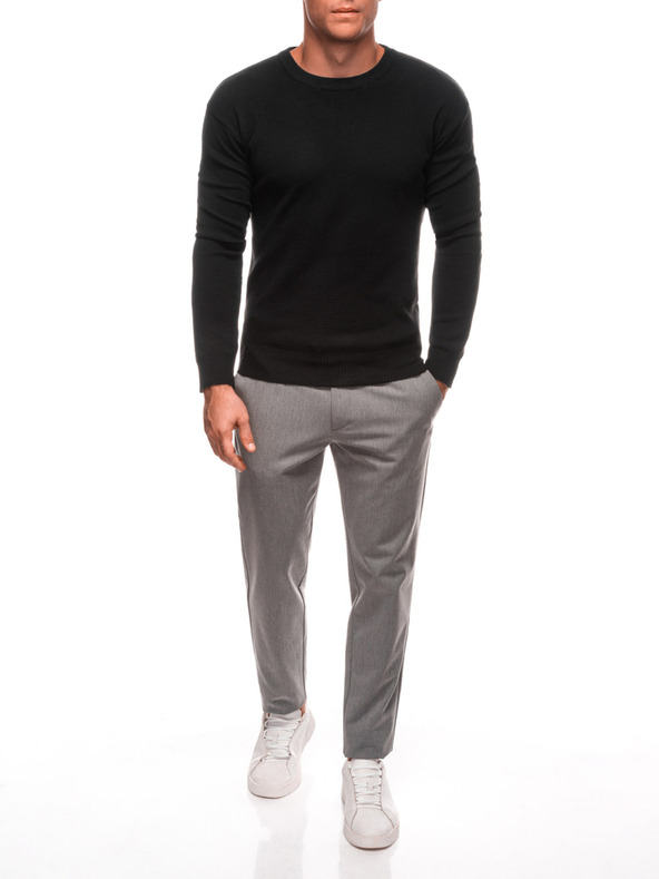 Edoti Pánsky sveter 242E - čierny OSTATNÉ