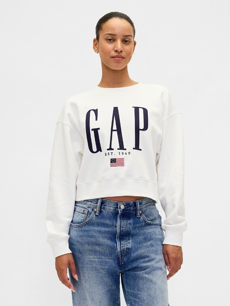 GAP Oversize mikina s logom VintageSoft GAP