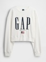 GAP Oversize mikina s logom VintageSoft GAP