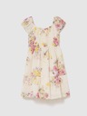 GAP Detské kvetované šaty GAP