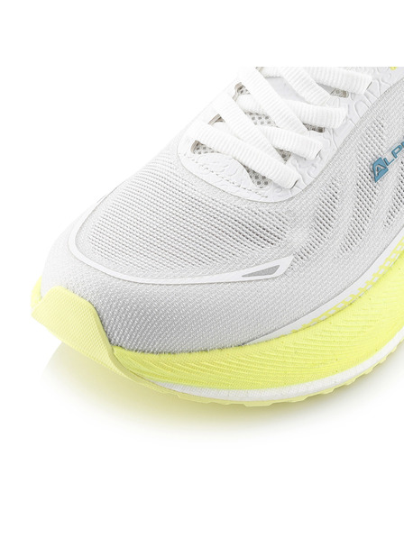 ALPINE PRO Dámska bežecká obuv s podošvou carbon plate ALPINE PRO HARRA white