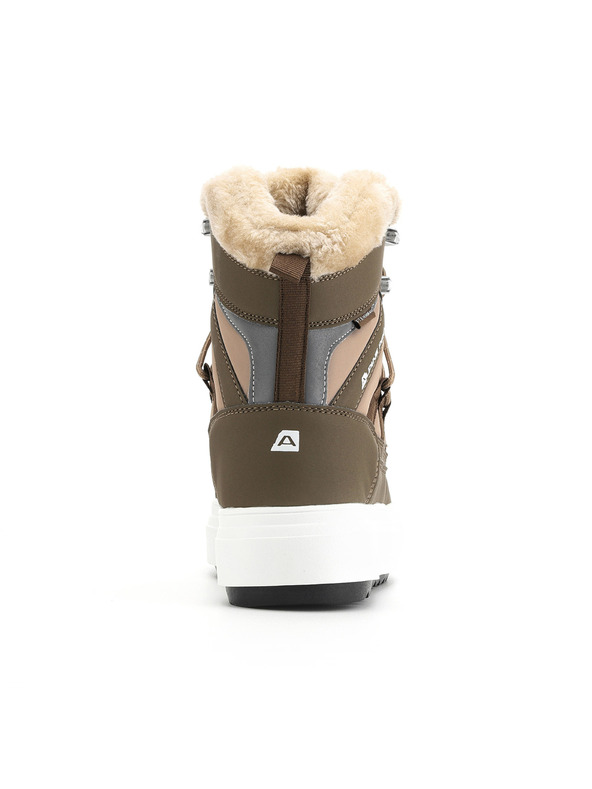 ALPINE PRO Dámska zimná obuv s membránou ptx ALPINE PRO IKEDA chocolate chip