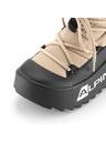 ALPINE PRO Dámska zimná obuv so zateplenou podšívkou ALPINE PRO PRIBA white pepper