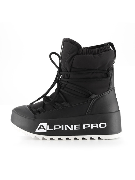ALPINE PRO Dámska zimná obuv so zateplenou podšívkou ALPINE PRO PRIBA black