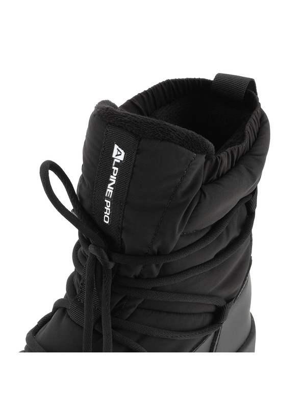 ALPINE PRO Dámska zimná obuv so zateplenou podšívkou ALPINE PRO PRIBA black