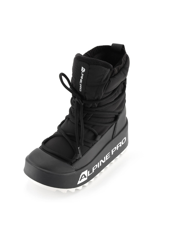 ALPINE PRO Dámska zimná obuv so zateplenou podšívkou ALPINE PRO PRIBA black