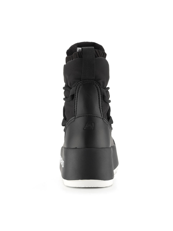 ALPINE PRO Dámska zimná obuv so zateplenou podšívkou ALPINE PRO PRIBA black