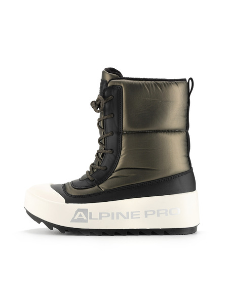 ALPINE PRO Dámska zimná obuv so zateplenou podšívkou ALPINE PRO ODARA ivy green