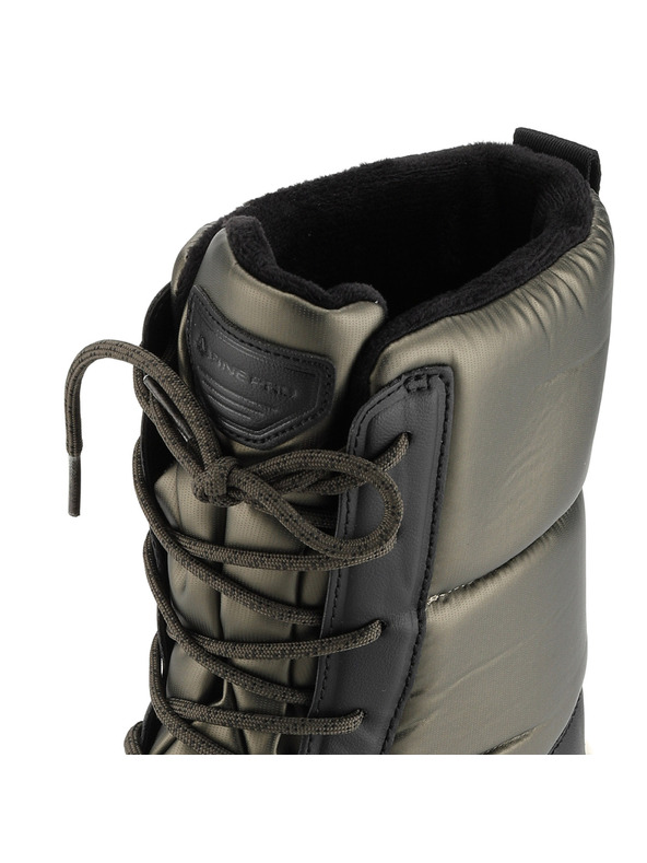 ALPINE PRO Dámska zimná obuv so zateplenou podšívkou ALPINE PRO ODARA ivy green