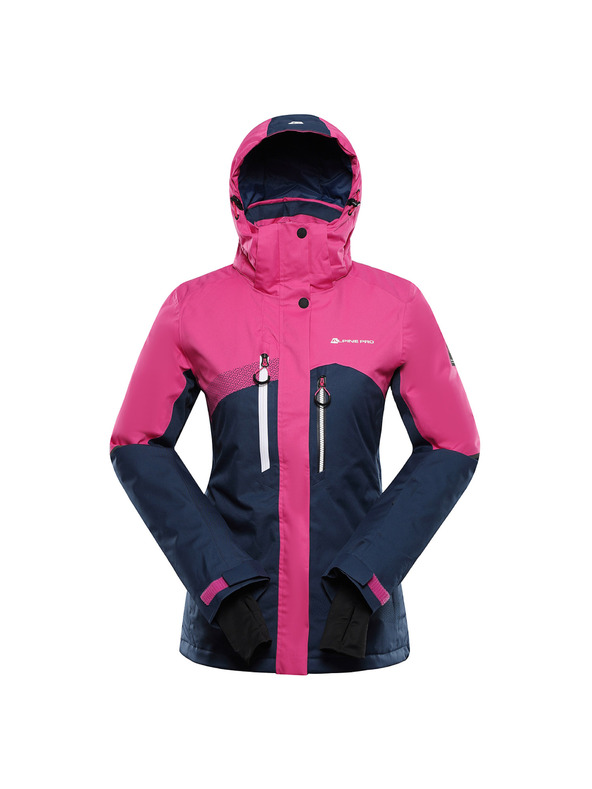ALPINE PRO Dámska lyžiarska bunda s membránou ptx snow ALPINE PRO DEARA 2 fuchsia fedora
