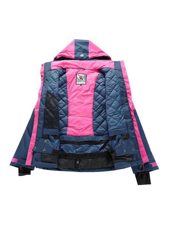 ALPINE PRO Dámska lyžiarska bunda s membránou ptx snow ALPINE PRO DEARA 2 fuchsia fedora