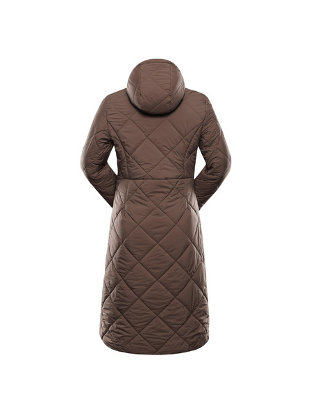 ALPINE PRO Dámsky zimný mestský kabát s vodoodpudivou úpravou ALPINE PRO STAWA rain drum