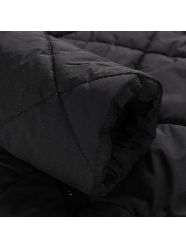 ALPINE PRO Dámsky zimný mestský kabát s vodoodpudivou úpravou ALPINE PRO STAWA black