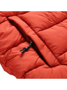 ALPINE PRO Dámsky zimný ultaľahký kabát hi-therm ALPINE PRO DEFRA red clay