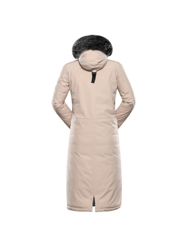 ALPINE PRO Dámsky zimný kabát s membránou ptx ALPINE PRO WUSSA shifting sand