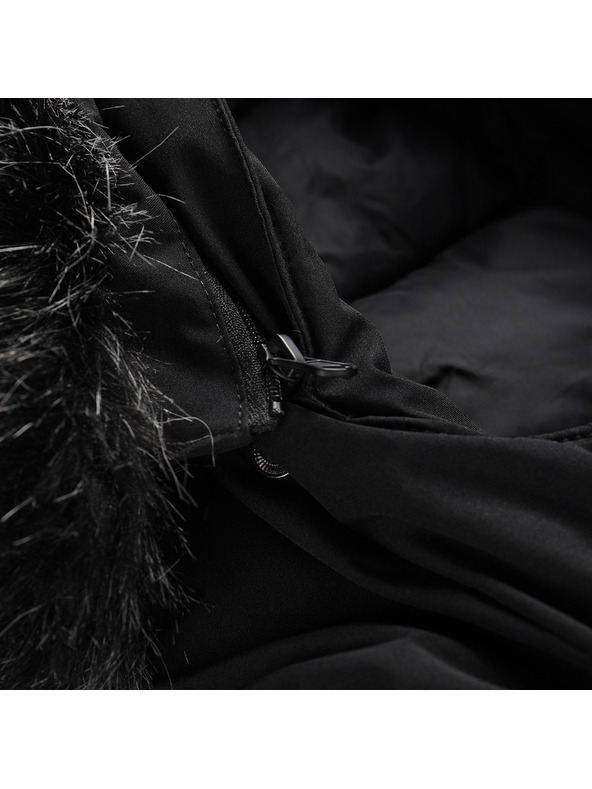 ALPINE PRO Dámsky zimný kabát s membránou ptx ALPINE PRO WUSSA black