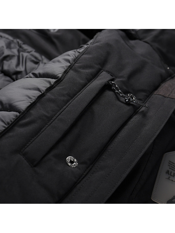 ALPINE PRO Dámsky zimný kabát s membránou ptx ALPINE PRO WUSSA black