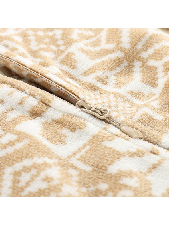 ALPINE PRO Dámska fleecová mikina so supratherm ALPINE PRO EFLINA white pepper varianta pa