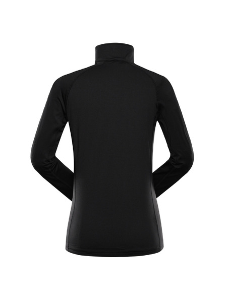 ALPINE PRO Dámska rýchloschnúca mikina s prostretch ALPINE PRO QUERTA 2 black