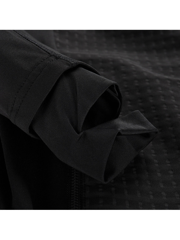 ALPINE PRO Dámska rýchloschnúca mikina s prostretch ALPINE PRO QUERTA 2 black