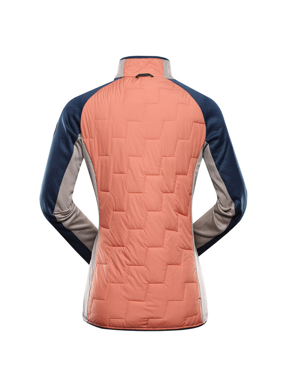 ALPINE PRO Dámska mikina s merino výplňou ALPINE PRO JORWA tawny orange