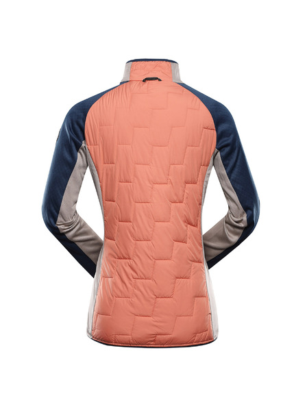 ALPINE PRO Dámska mikina s merino výplňou ALPINE PRO JORWA tawny orange