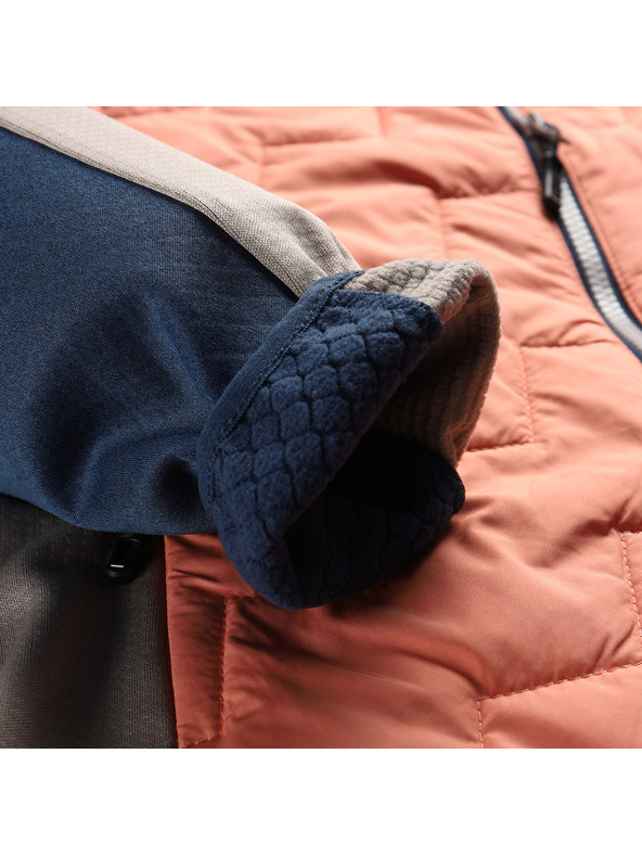 ALPINE PRO Dámska mikina s merino výplňou ALPINE PRO JORWA tawny orange