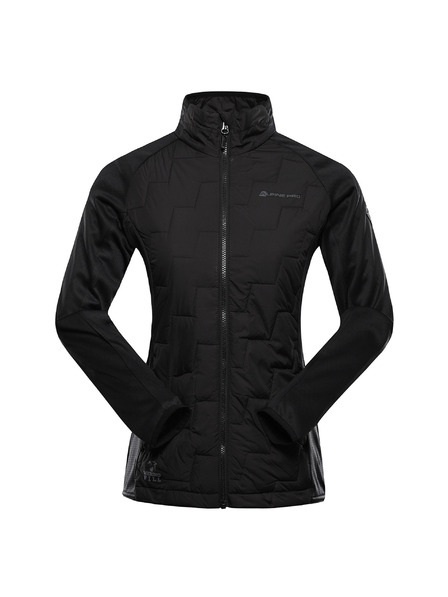 ALPINE PRO Dámska mikina s merino výplňou ALPINE PRO JORWA black