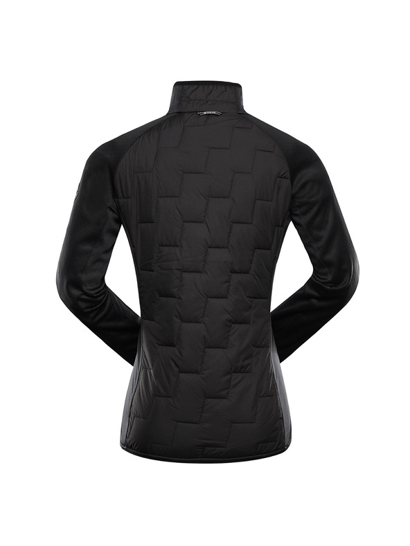 ALPINE PRO Dámska mikina s merino výplňou ALPINE PRO JORWA black