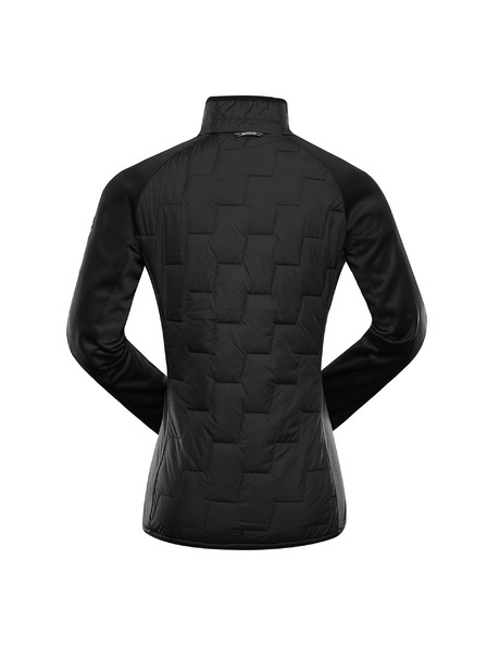 ALPINE PRO Dámska mikina s merino výplňou ALPINE PRO JORWA black