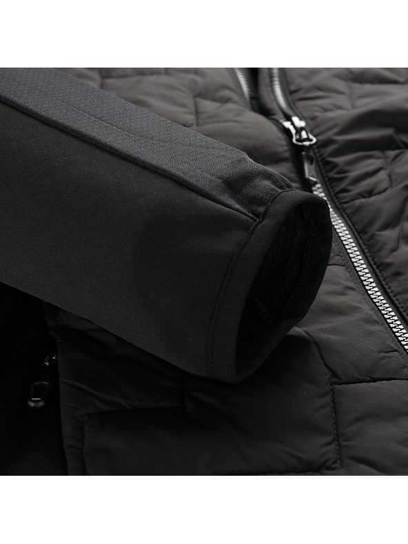 ALPINE PRO Dámska mikina s merino výplňou ALPINE PRO JORWA black