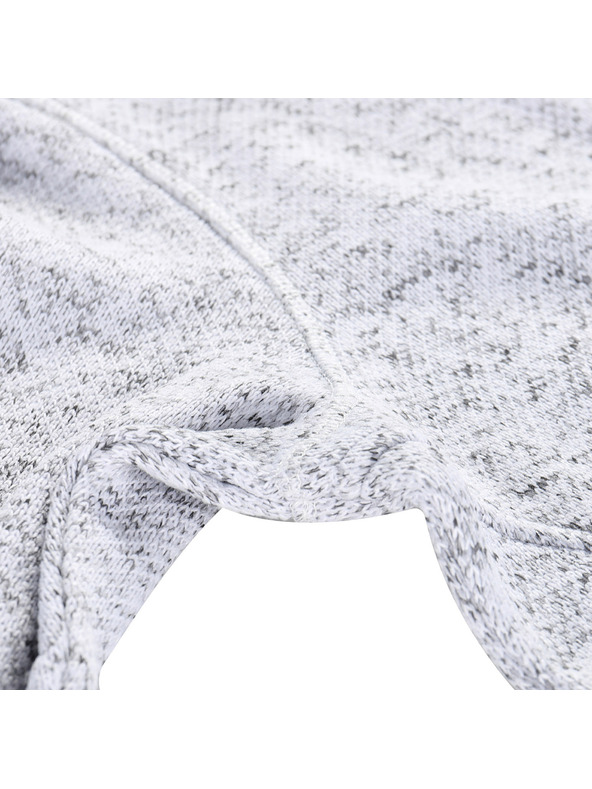 ALPINE PRO Dámsky hrievny sveter na zips ALPINE PRO ZEGA 2 white