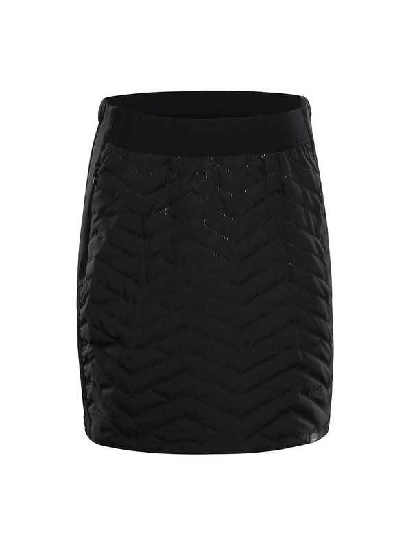 ALPINE PRO Dámska ultra ľahká sukňa s vodoodpudivou úpravou ALPINE PRO LOLLA 2 black