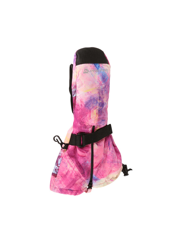 ALPINE PRO Detské rukavice s membránou ptx gloves ALPINE PRO VONKO fuchsia varianta pa