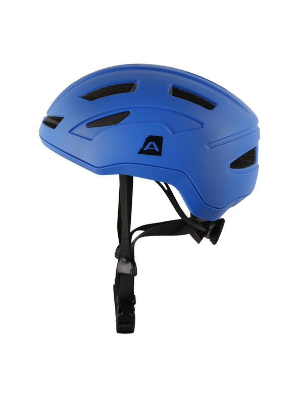 ALPINE PRO Detská cyklistická helma ap 52-56 cm ALPINE PRO OWERO electric blue lemonade