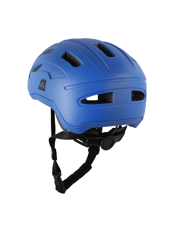 ALPINE PRO Detská cyklistická helma ap 52-56 cm ALPINE PRO OWERO electric blue lemonade