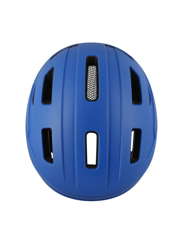 ALPINE PRO Detská cyklistická helma ap 52-56 cm ALPINE PRO OWERO electric blue lemonade