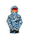 ALPINE PRO Detská lyžiarska bunda s membránou ptx snow ALPINE PRO KIWERO white varianta pd