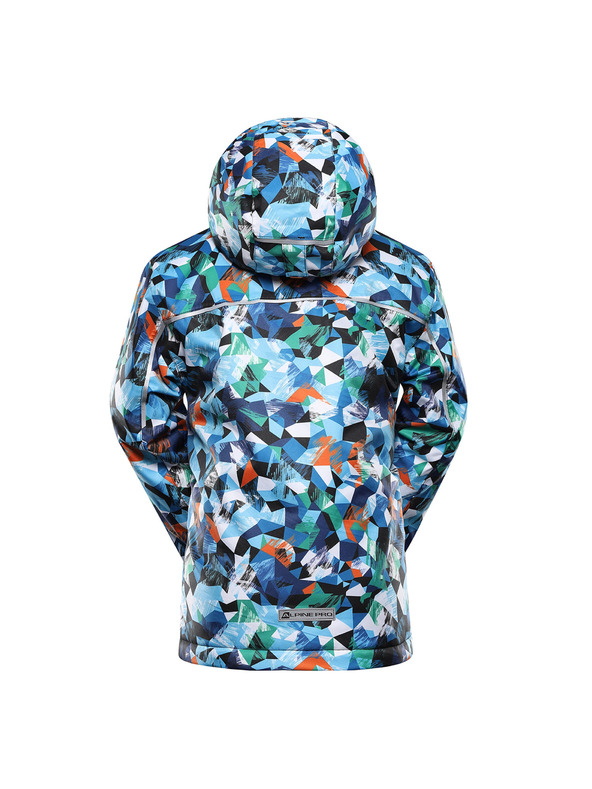 ALPINE PRO Detská lyžiarska bunda s membránou ptx snow ALPINE PRO KIWERO white varianta pd