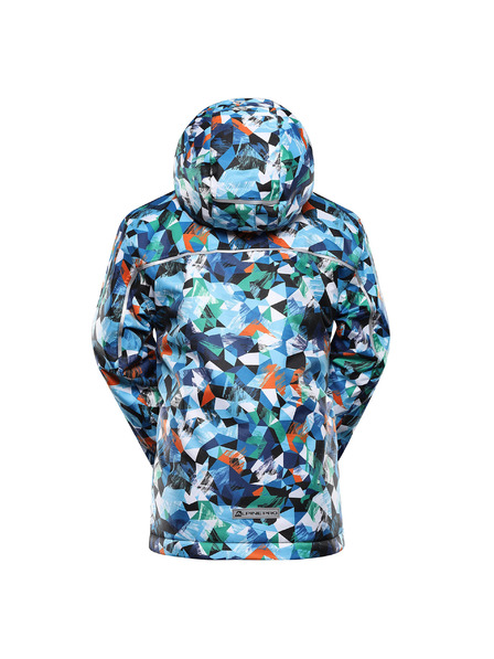 ALPINE PRO Detská lyžiarska bunda s membránou ptx snow ALPINE PRO KIWERO white varianta pd
