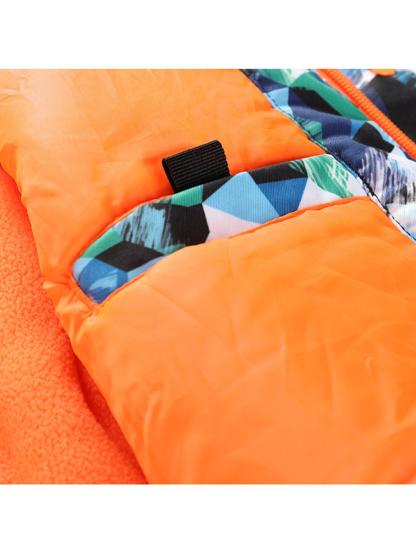 ALPINE PRO Detská lyžiarska bunda s membránou ptx snow ALPINE PRO KIWERO white varianta pd